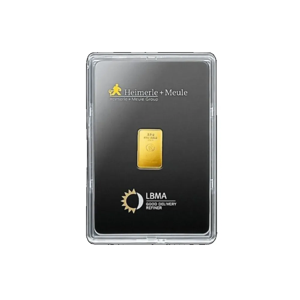 Gold bar 2.5 g