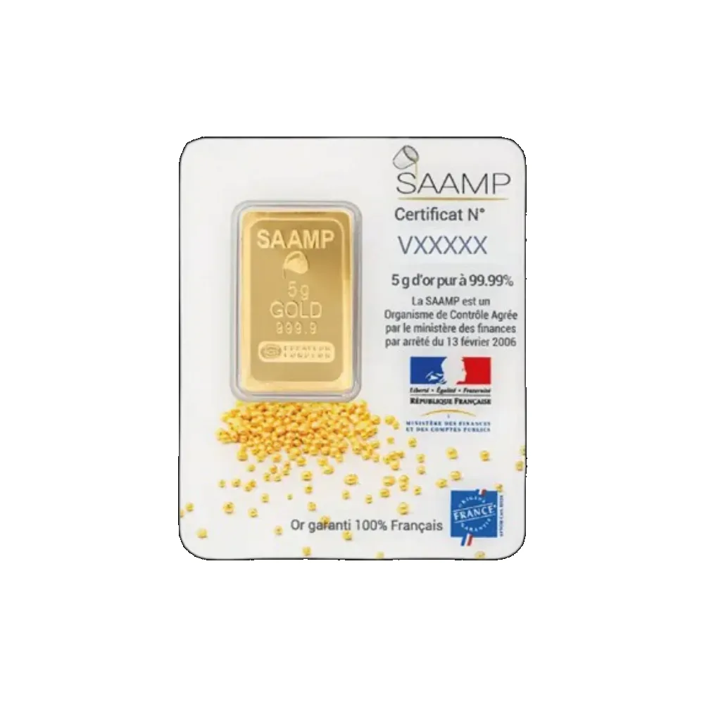 Gold bar 5 g